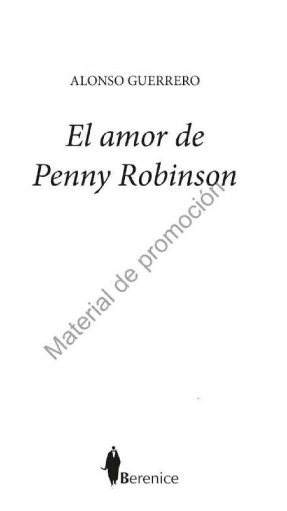 'El amor de Penny Robinson'