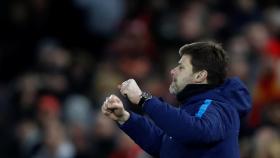 Pochettino, durante un partido con el Tottenham.