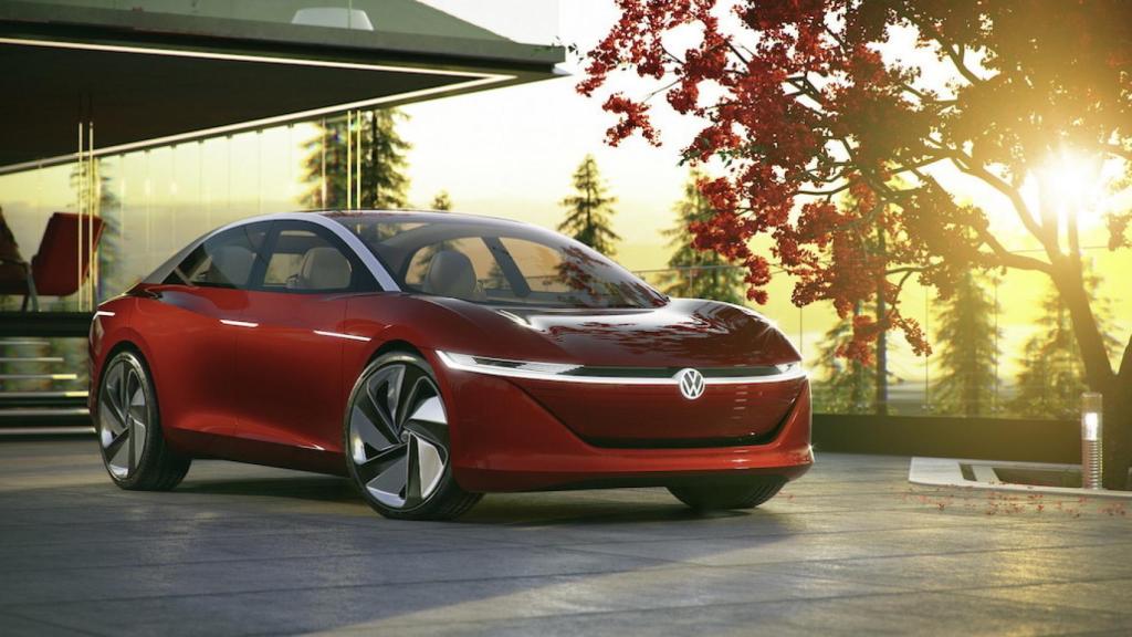 concepto de coche autónomo de Volkswagen.