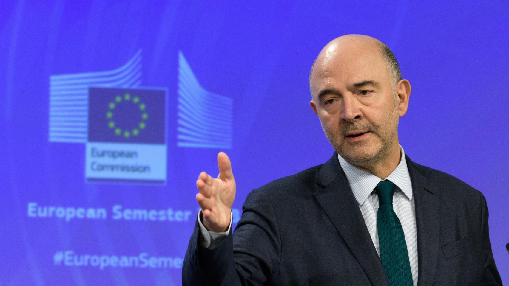 El comisario de Asuntos Económicos, Pierre Moscovici