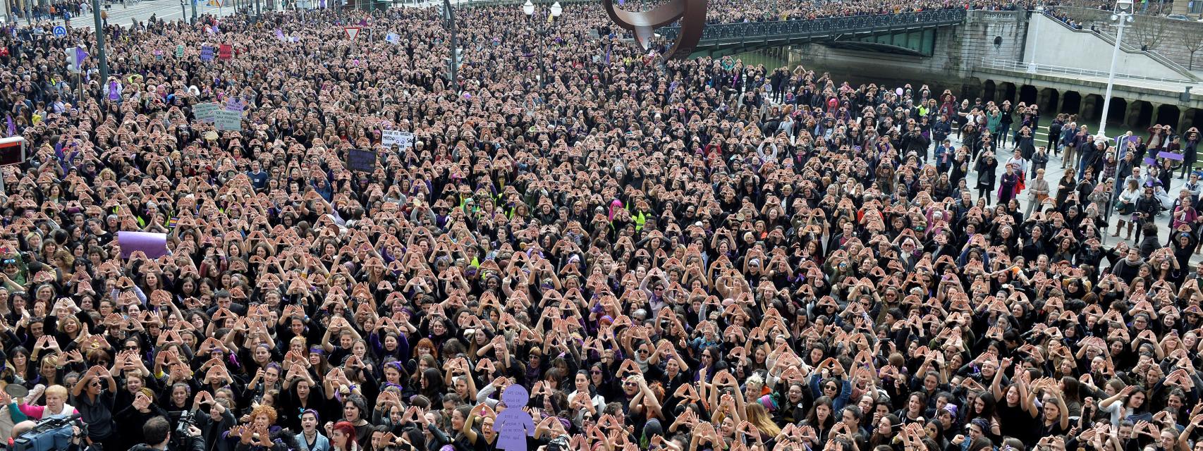 Concentración en Bilbao