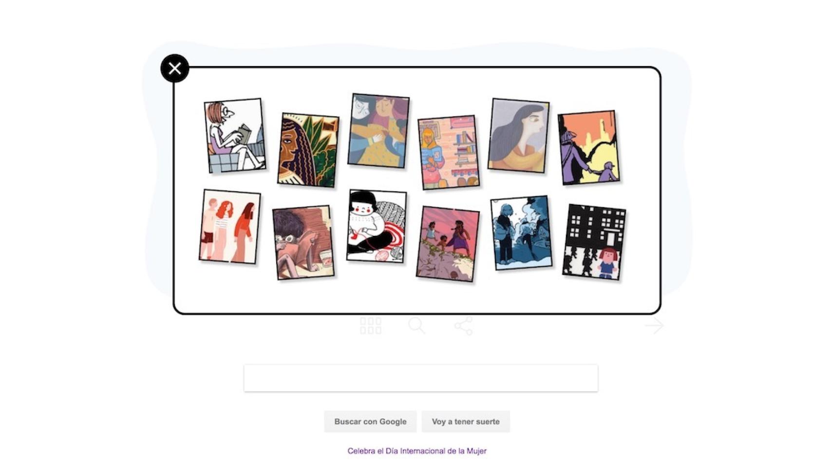 doodle google 8 marzo internacional mujer