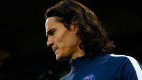 Cavani, delantero del Paris Saint-Germain. Foto: psg.fr