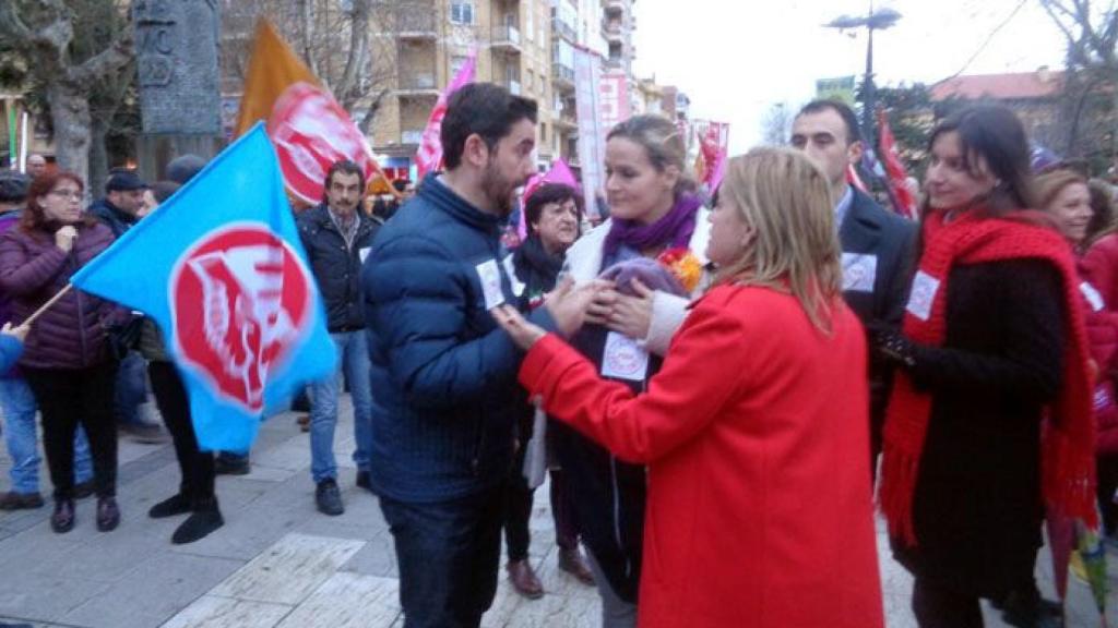 zamora psoe manifestacion mujer