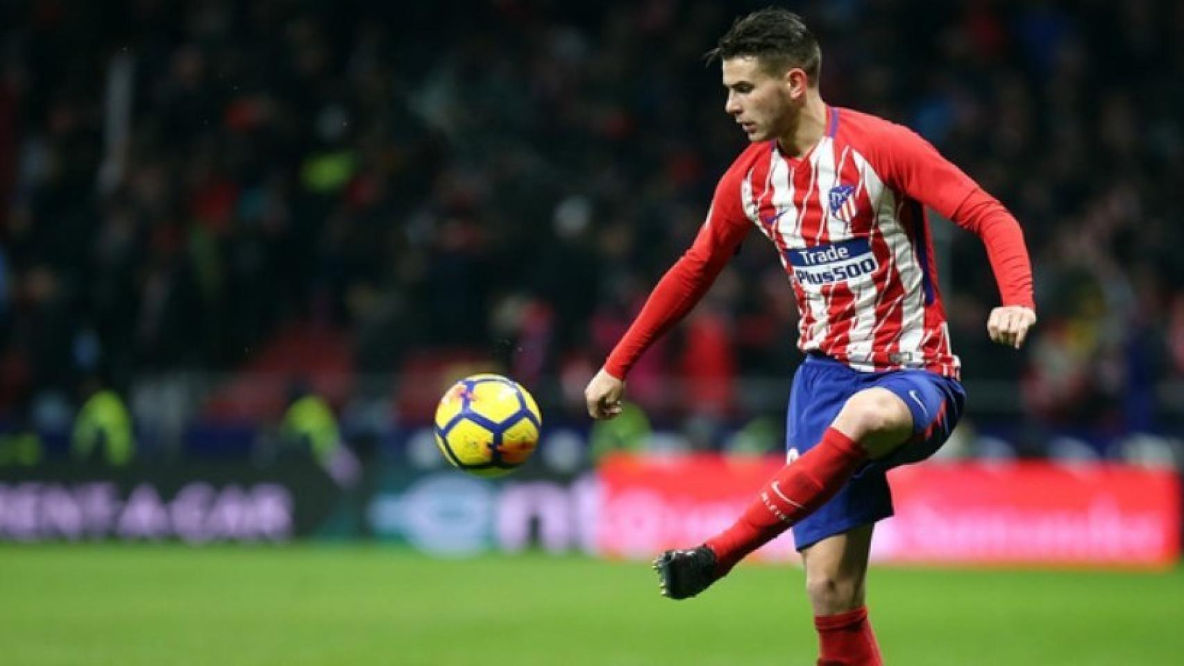 Lucas Hernández con el Atlético de Madrid. Foto: atleticodemadrid.com