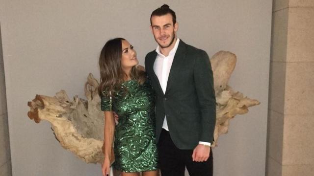 Emma Rhys-Jones y Bale. Foto: Instagram (@garethbale11)