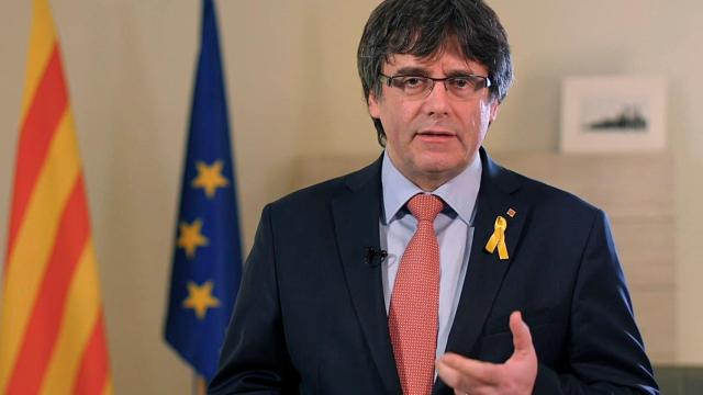 Puigdemont durante su declaración del pasado día 1 de marzo.