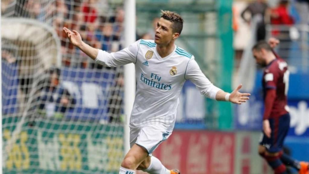 Cristiano abre el marcador en Ipurúa