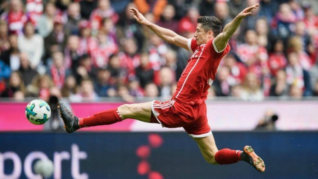 Lewandowski. Foto Twitter (@FCBayern)