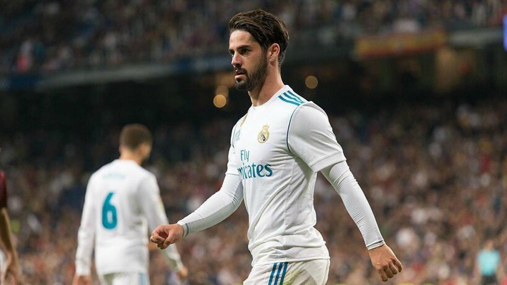 Isco, en el Real Madrid - Eibar. Foto: Pedro Rodríguez / El Bernabéu