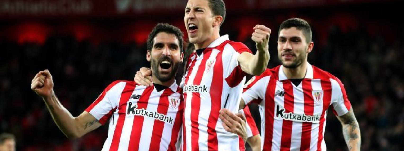 Jugadores del Athletic.