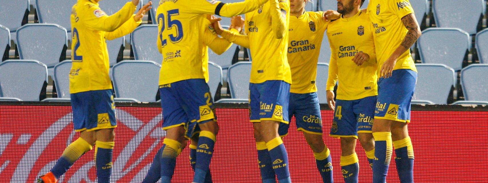 Jugadores de Las Palmas.