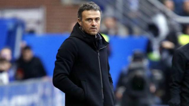 Luis Enrique, en un partido con el Barça   Foto: fcbarcelona.es