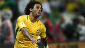 Marcelo en un partido con la selección brasileña. Foto: cbf.com.br