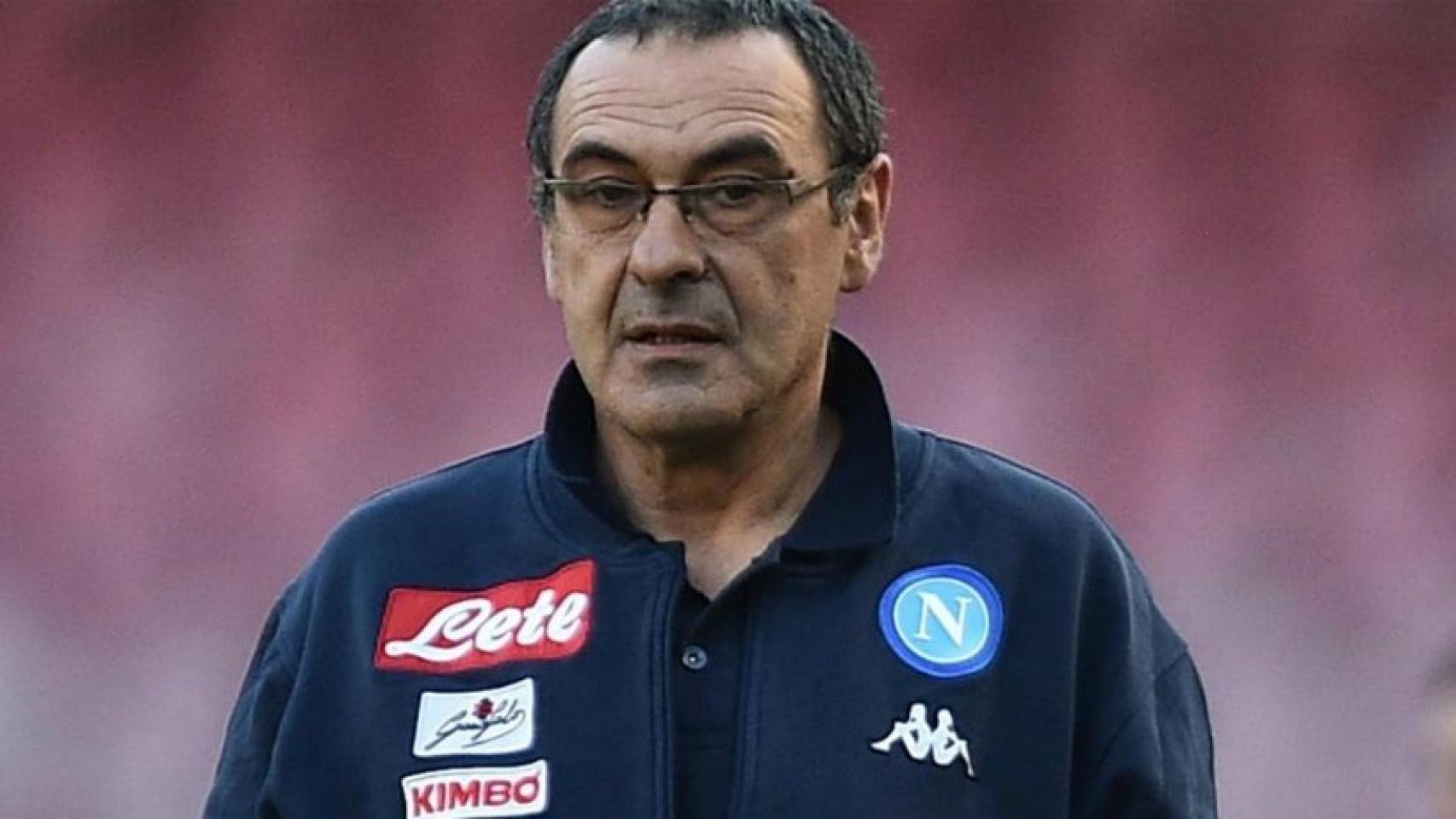 Mauricio Sarri, técnico del Nápoles. Foto: sscnapoli.it