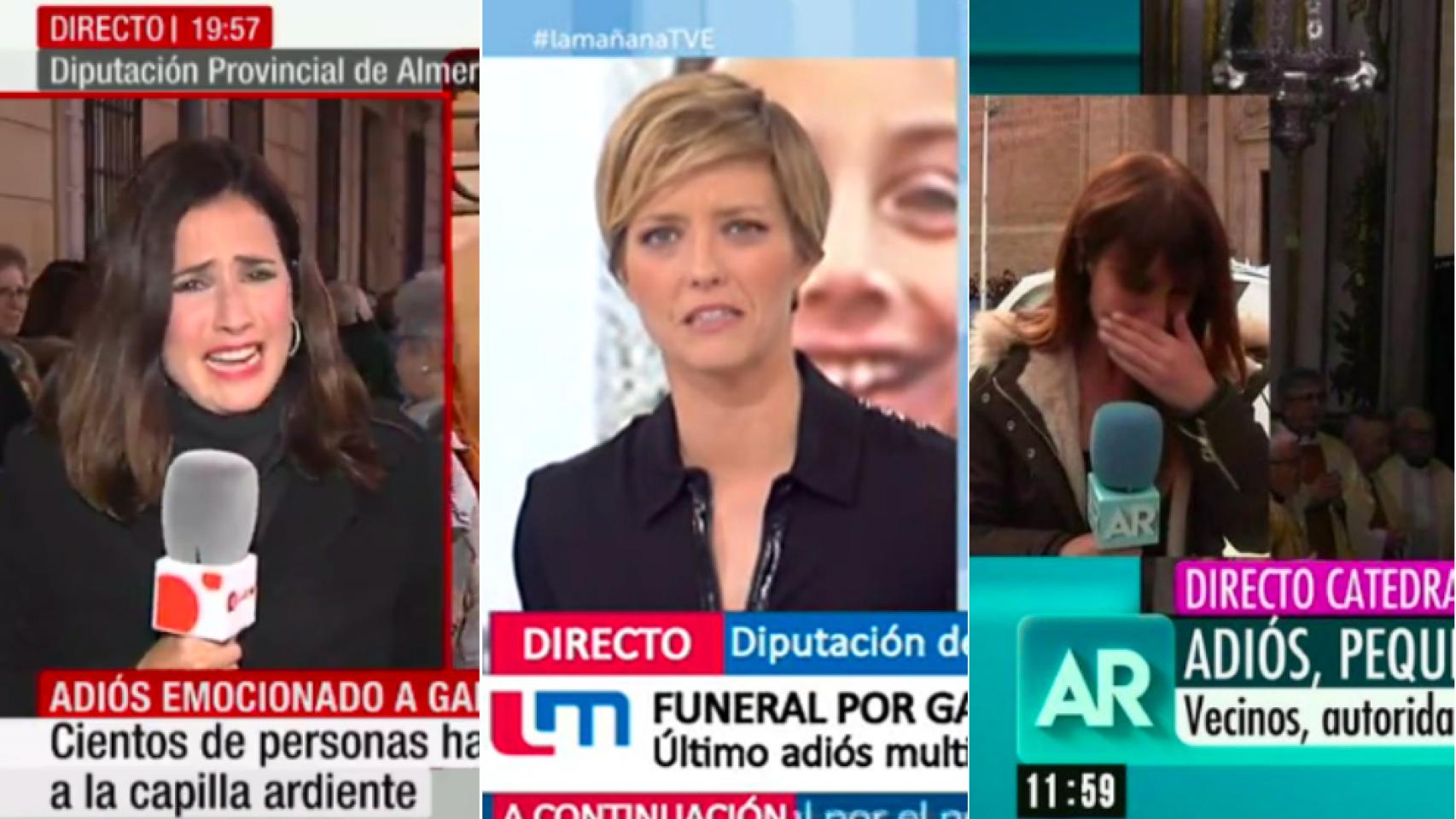 Ana Martín, María Casado y Lucía Valero.