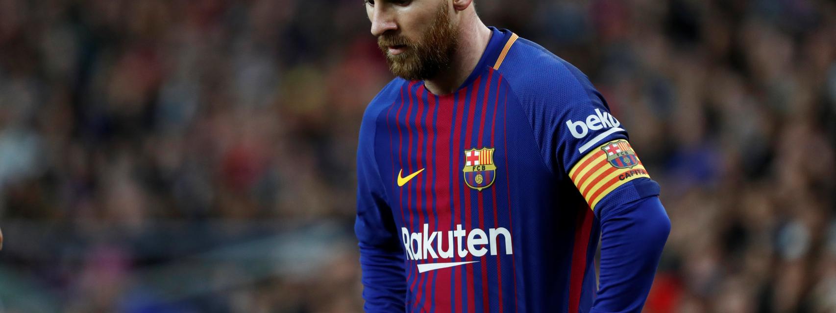 Messi, en un partido reciente del Barcelona.