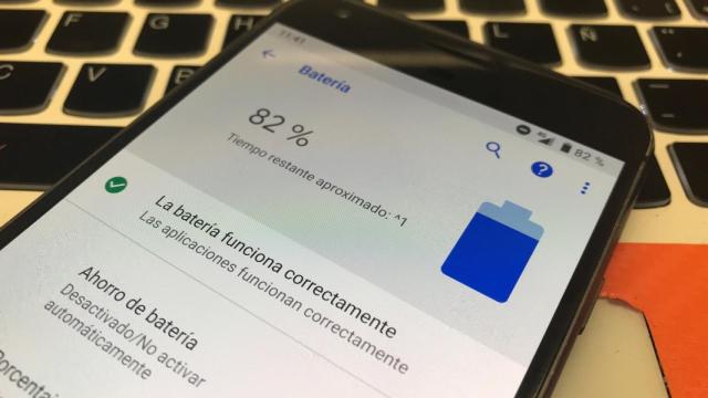 Así son los nuevos ajustes de batería en Android P