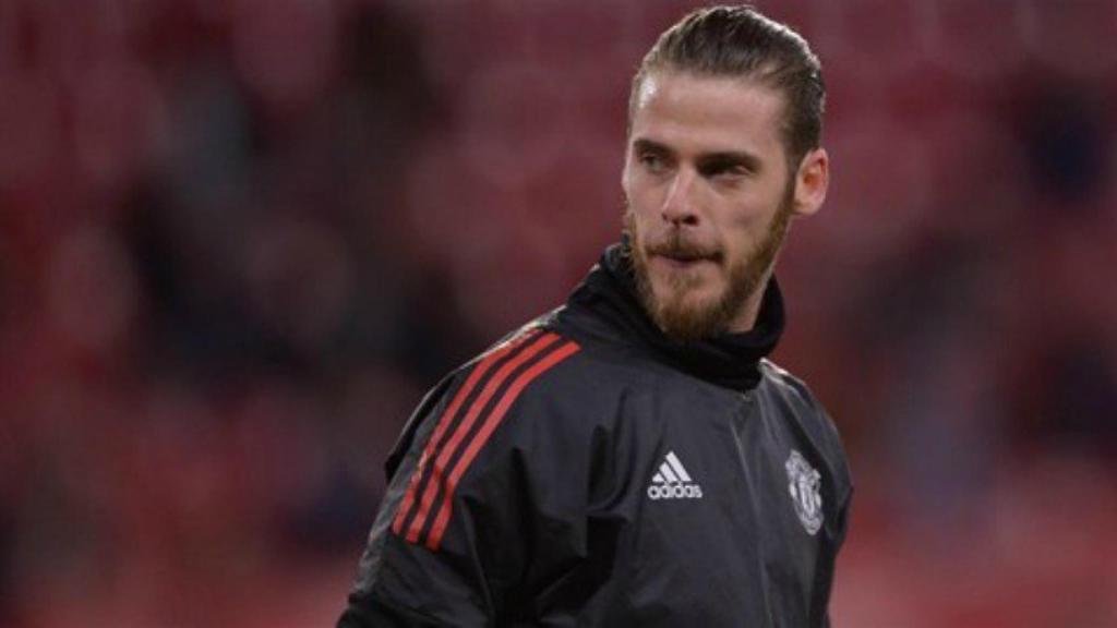 De Gea con el United. Foto manutd.com