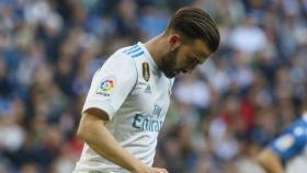 Borja Mayoral, cabizbajo. Foto: Manu Laya / El Bernabéu