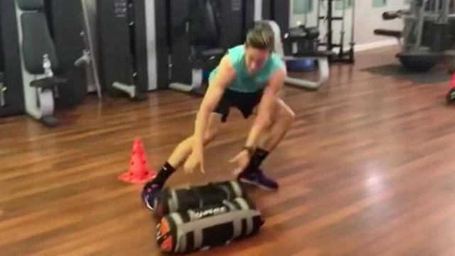 El exhaustivo entrenamiento de Marcos Llorente