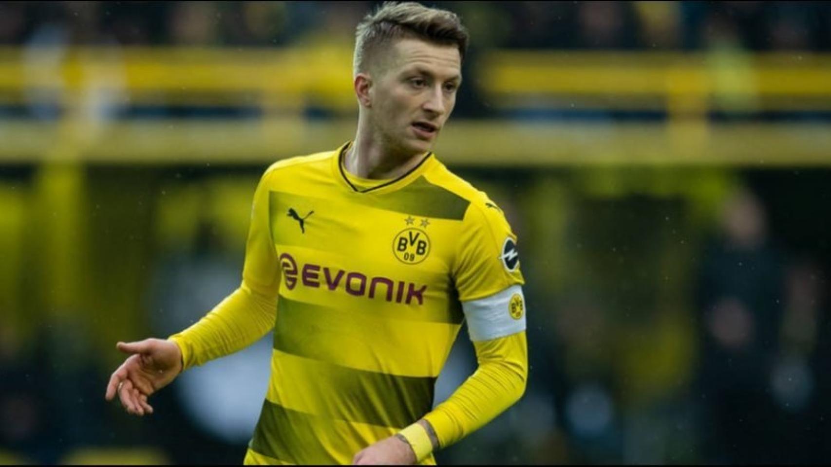 Reus, en un partido con el Dortmund. Foto. bvb.de