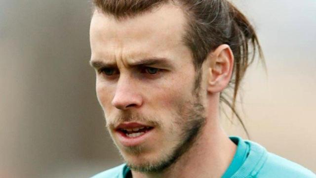 Bale, durante un entrenamiento del Real Madrid