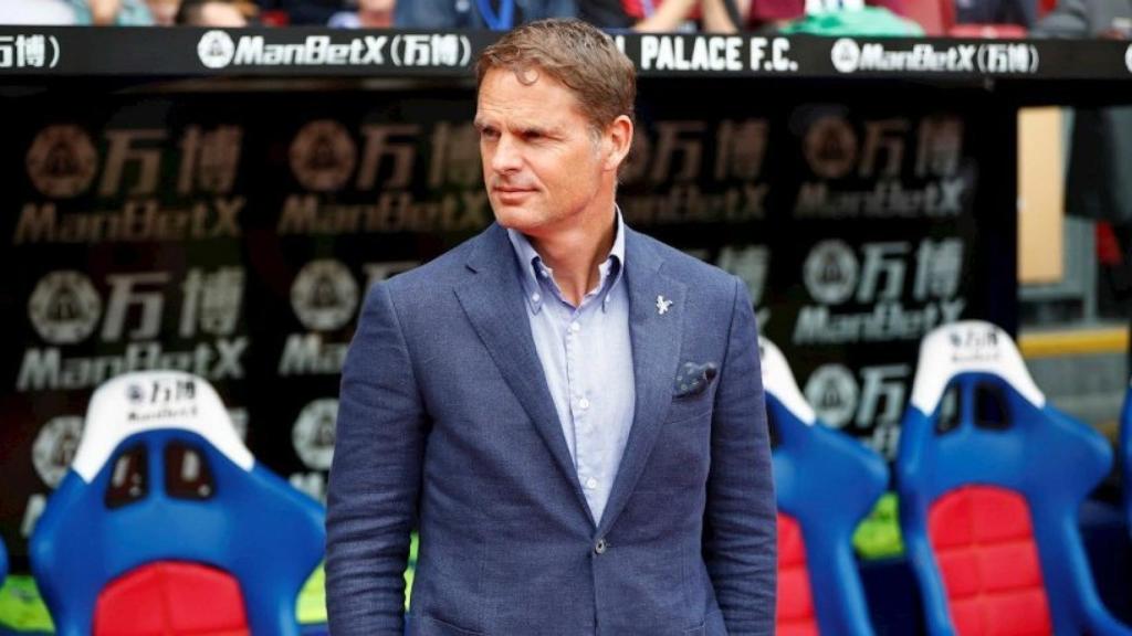 De Boer, con el Crystal Palace. Foto: cpfc.co.uk