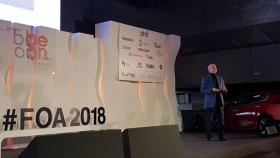 Juan Ramón Plana, ex director de la aea, inauguró el FOA 2018.