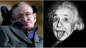 Stephen Hawking y Albert Einstein han sido los dos científicos más populares del siglo XX.