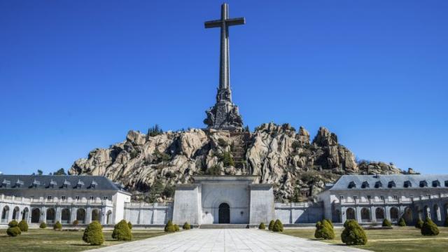 Imagen del monumento en el Valle de los Caídos.