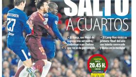 Portada Mundo Deportivo (14/03/18)