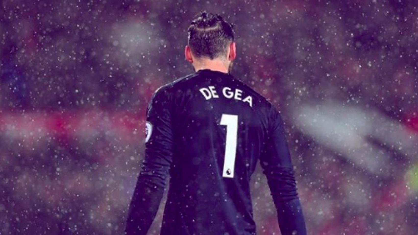 De Gea, con el Manchester United. Foto Instagram (@manchesterunited)