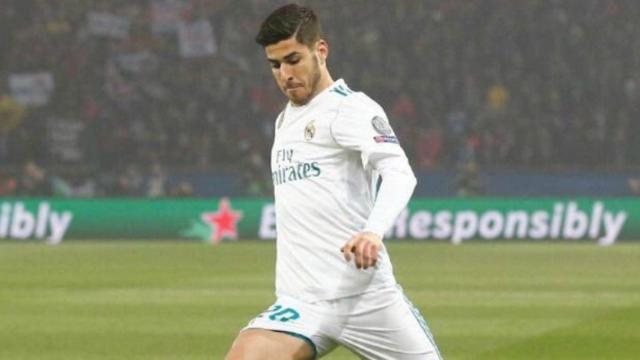 Asensio en el Parque de los Príncipes