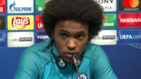 Willian, en rueda de prensa