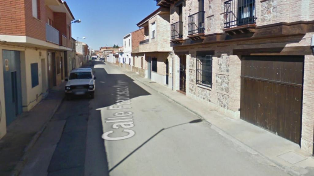 Calle Francisco Pizarro de Malagón. Foto: Google