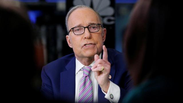 Una imagen de archivo de Larry Kudlow.