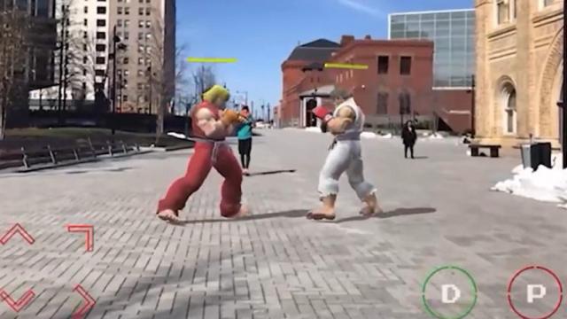 street fighter realidad aumentada 3