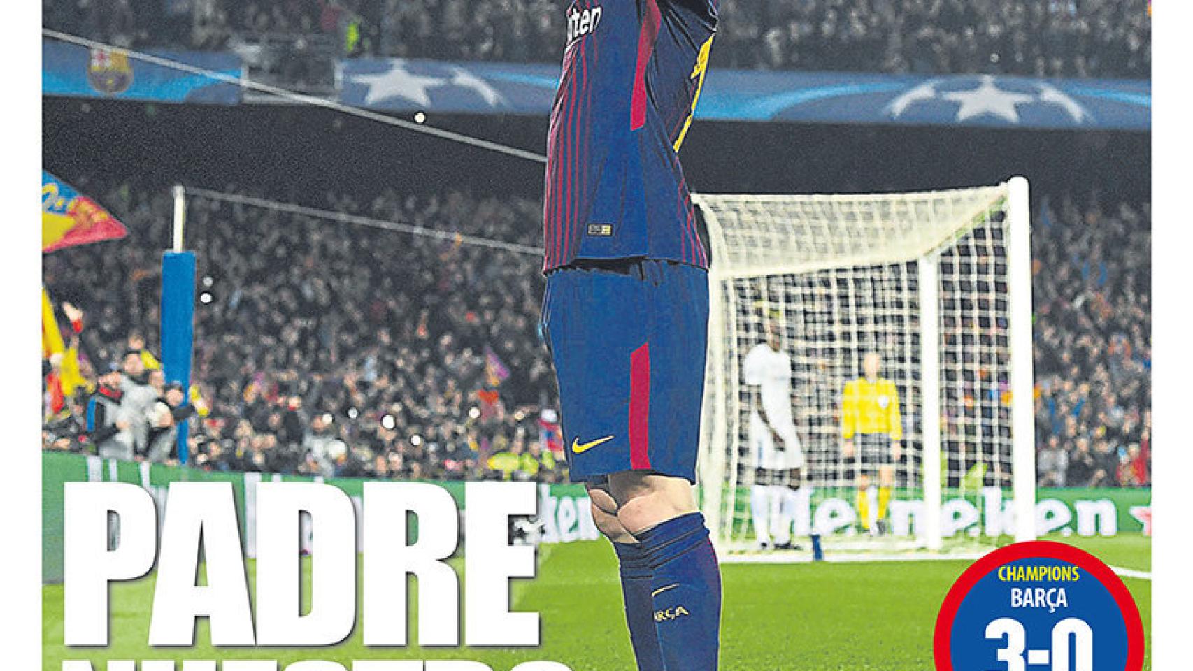 Portada Mundo Deportivo (15/03/18)