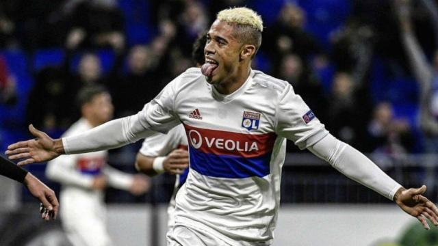 Mariano mete con el Lyon en Europa League. Foto Twitter (@OL)