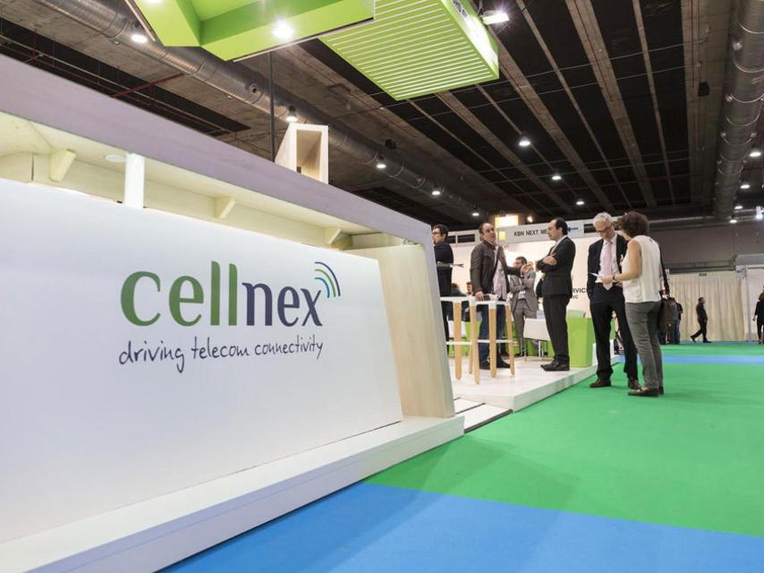 Logo de Cellnex, en una imagen de archivo.