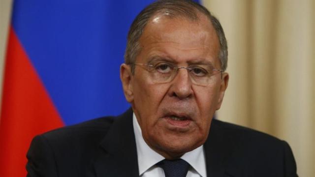 El ministro de Exteriores de Rusia, Sergei Lavrov.