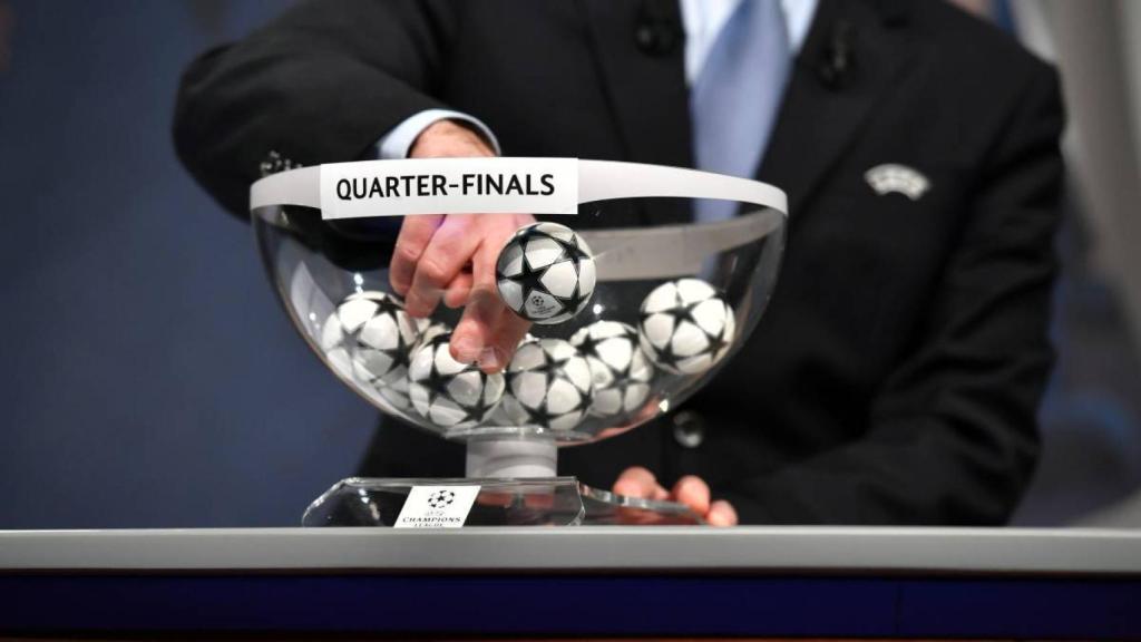 Sorteo de Champions League.