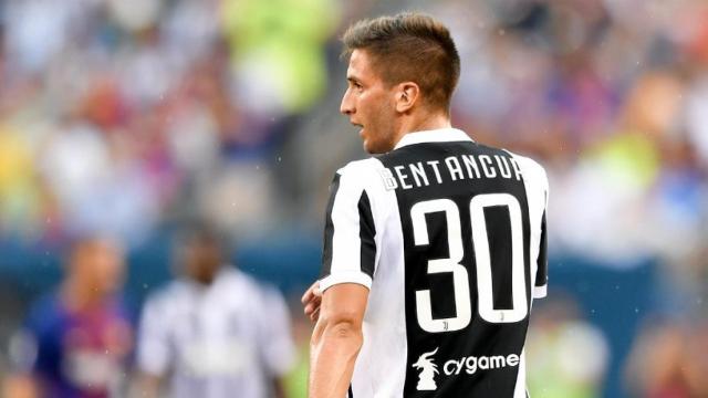 Bentancur jugando con la Juventus. Foto: Juventus.com