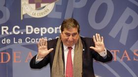 Lendoiro, expresidente del Deportivo de La Coruña