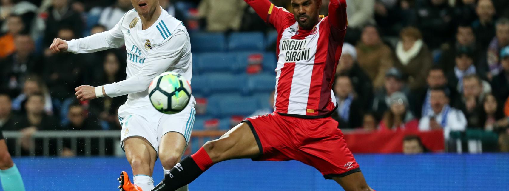 Cristiano Ronaldo en el Real Madrid - Girona.