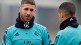 Sergio Ramos y Lucas Vázquez