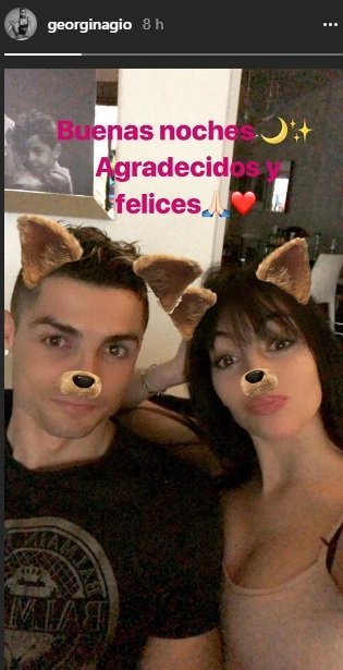 La divertida celebración de Cristiano con Georgina del póker