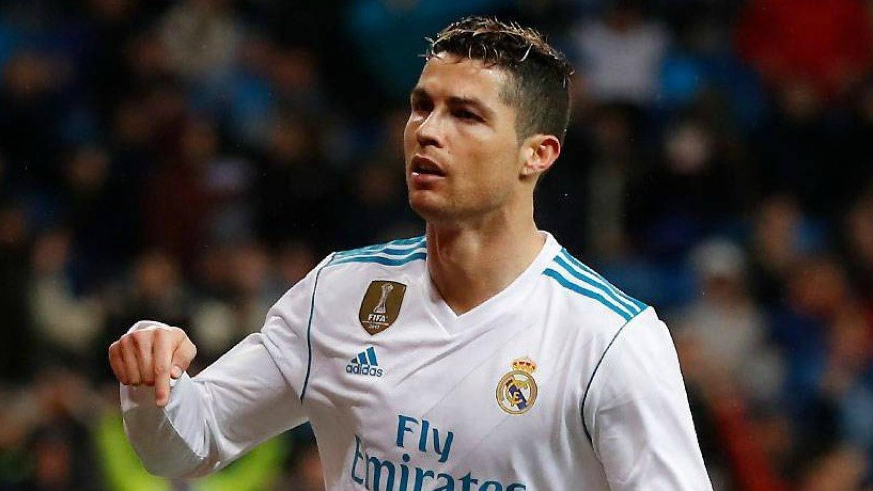 Cristiano Ronaldo celebra un gol con el Real Madrid