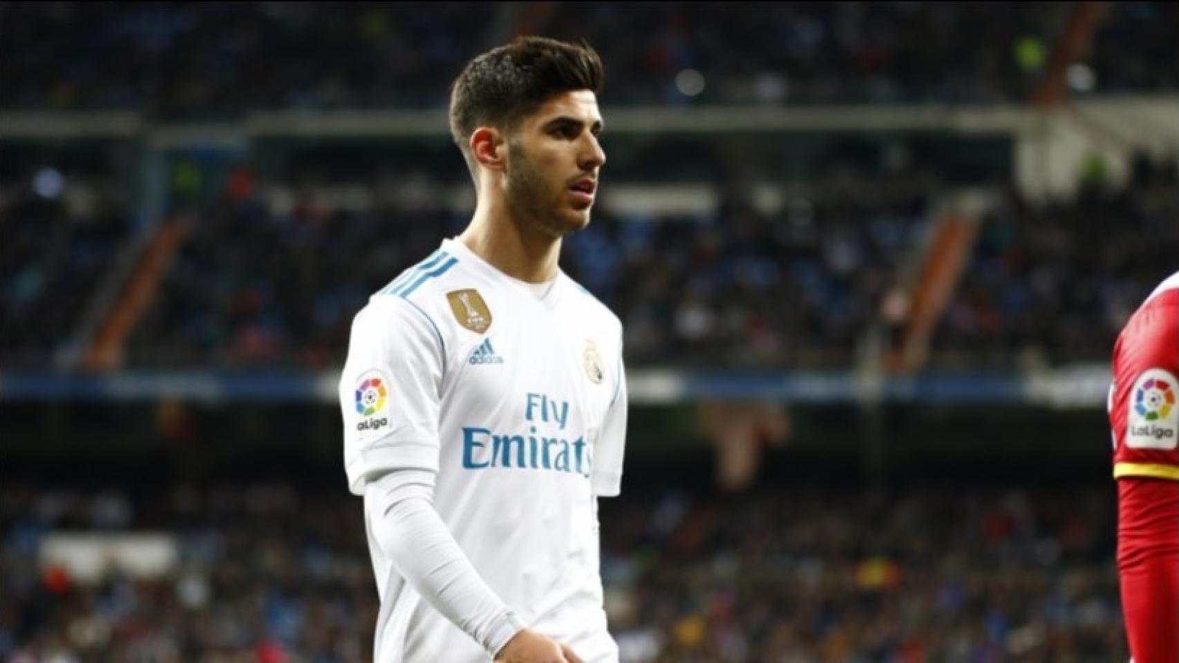 Marco Asensio, contra el Girona. Pedro Rodriguez/El Bernabéu